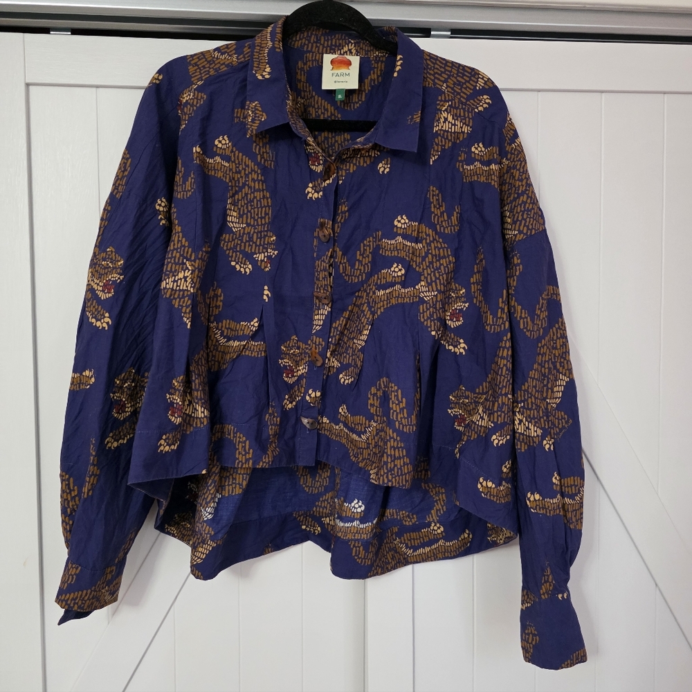 Farm Rio Blue Leopards Set - Picture 3 of 4